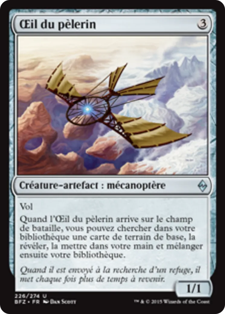 Œil du pèlerin — Battle for Zendikar — Magic: The Gathering