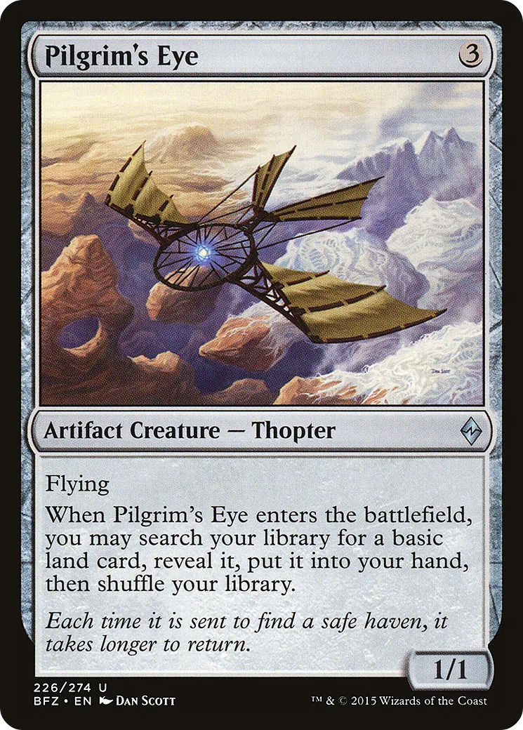 Pilgrim's Eye — Battle for Zendikar — Magic: The Gathering