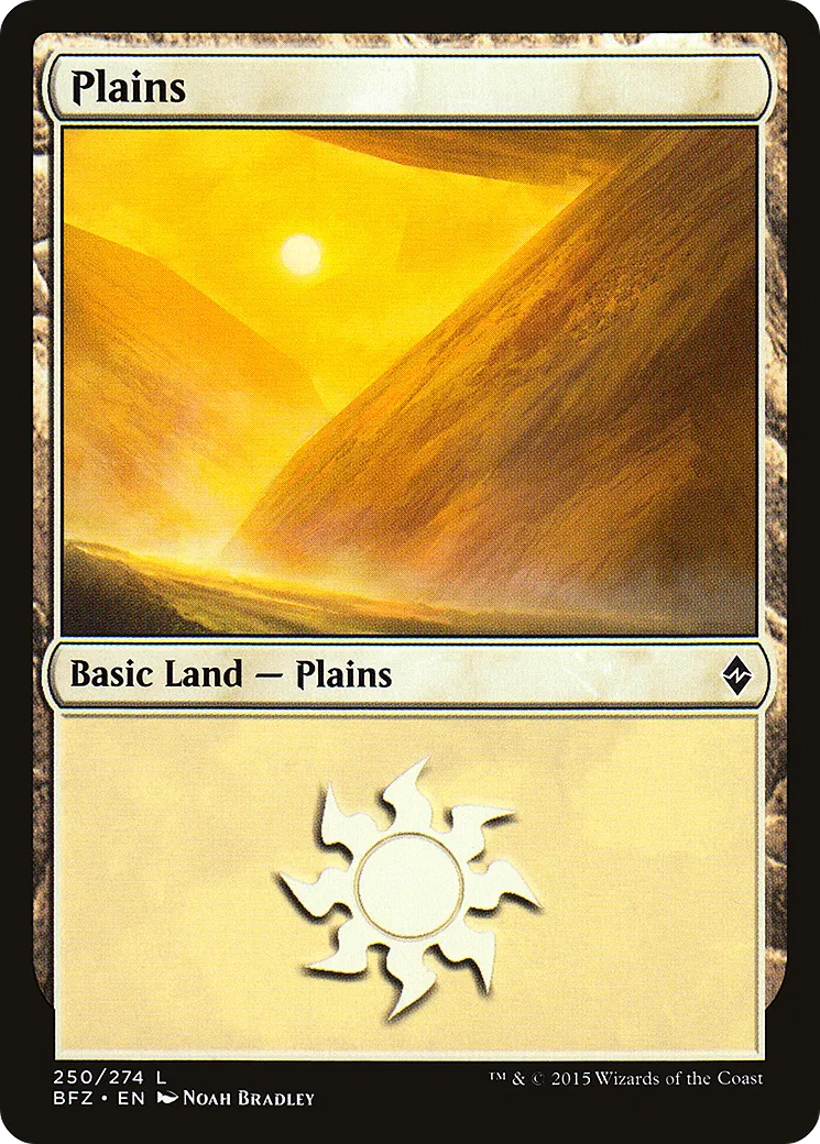 Plaine — Battle for Zendikar — Magic: The Gathering