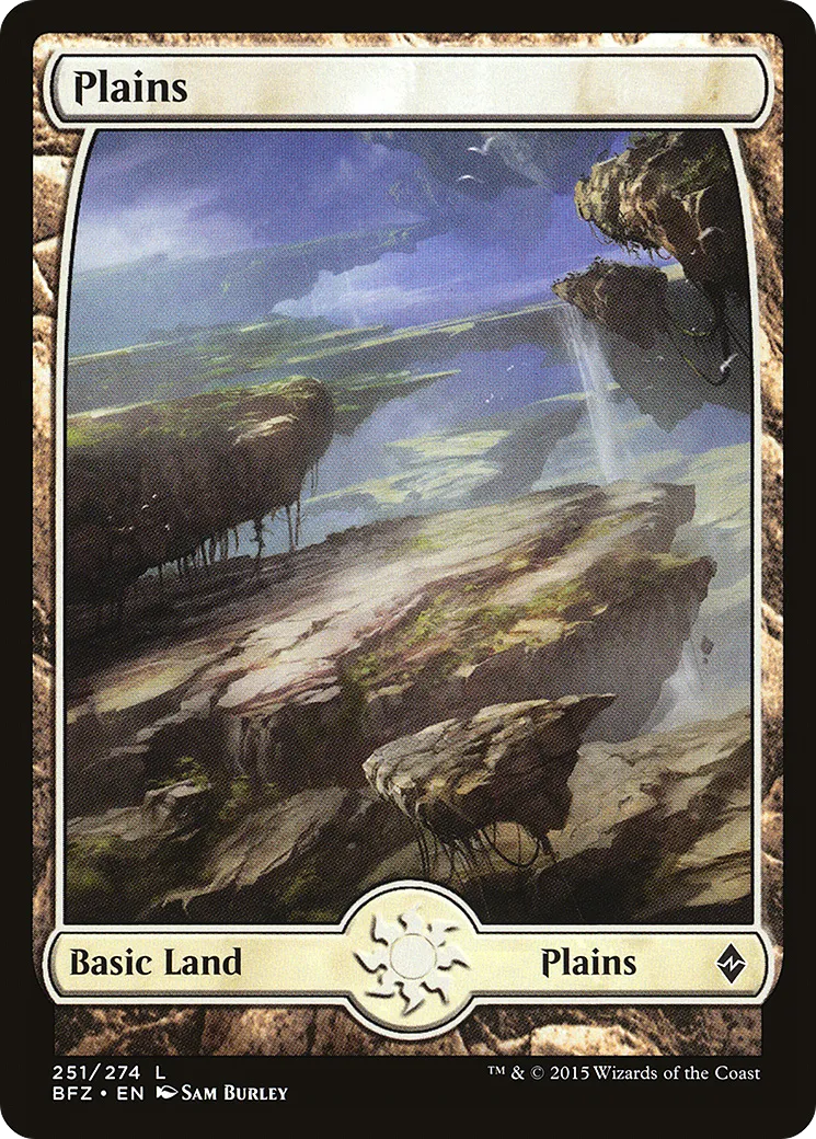 Plains — Battle for Zendikar — Magic: The Gathering