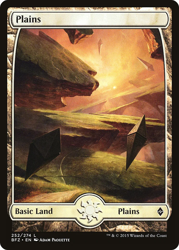 Plains — Battle for Zendikar — Magic: The Gathering