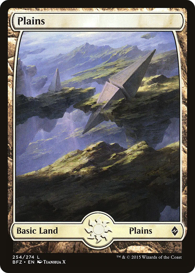 Plains — Battle for Zendikar — Magic: The Gathering
