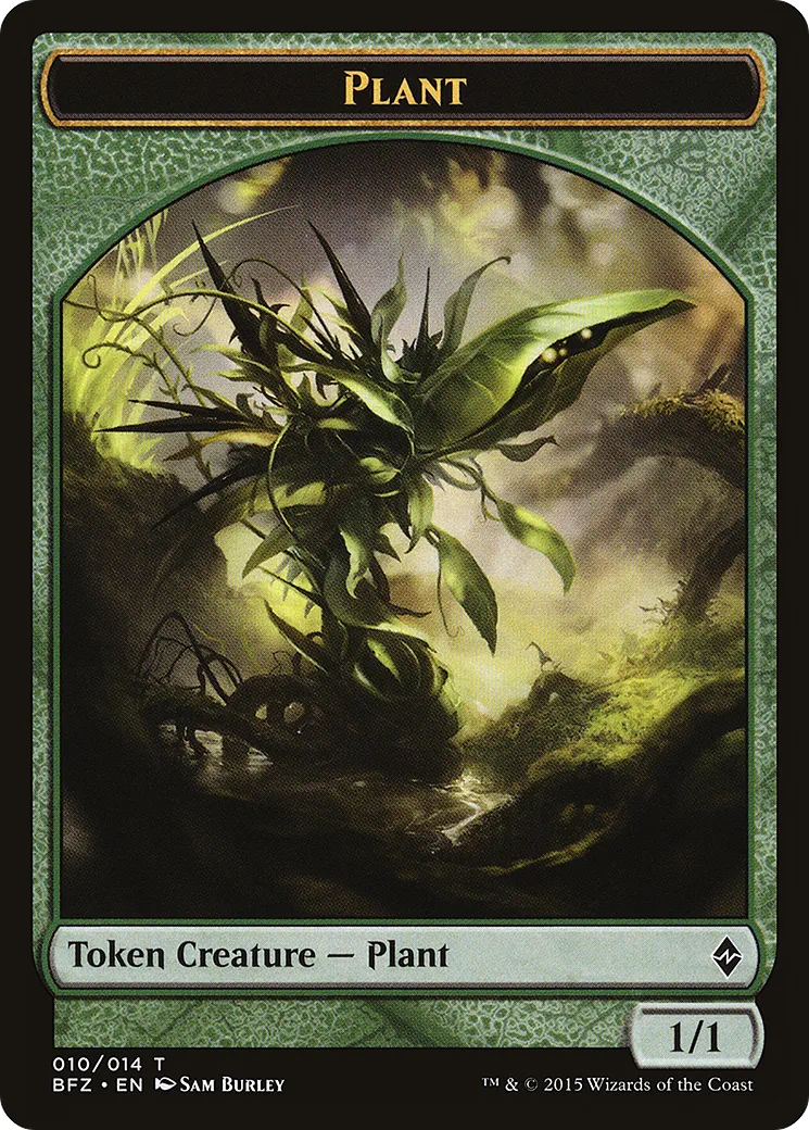 Plant — Battle for Zendikar — Magic: The Gathering