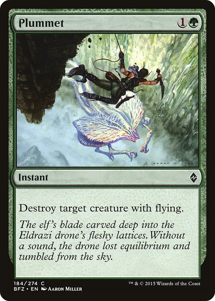 Tomber à pic — Battle for Zendikar — Magic: The Gathering