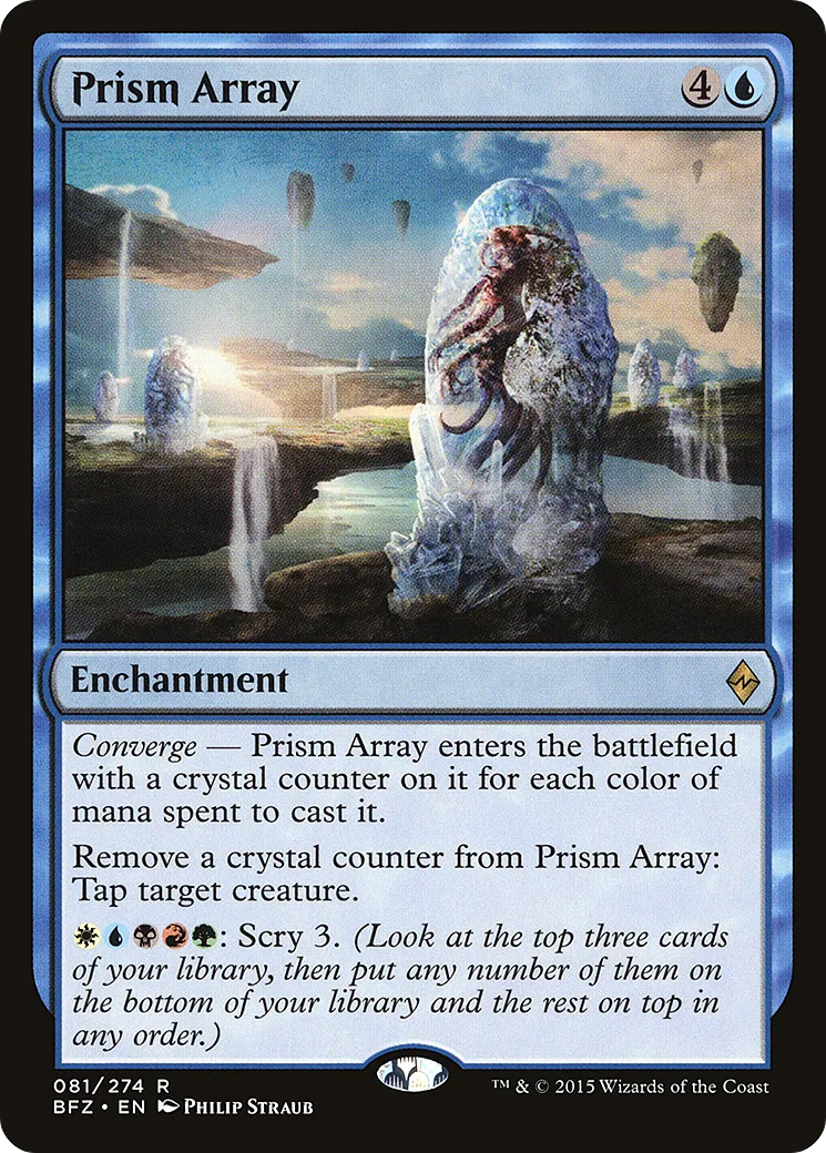 Prism Array — Battle for Zendikar — Magic: The Gathering