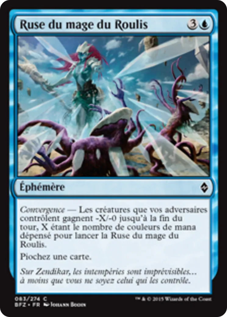 Ruse du mage du Roulis — Battle for Zendikar — Magic: The Gathering