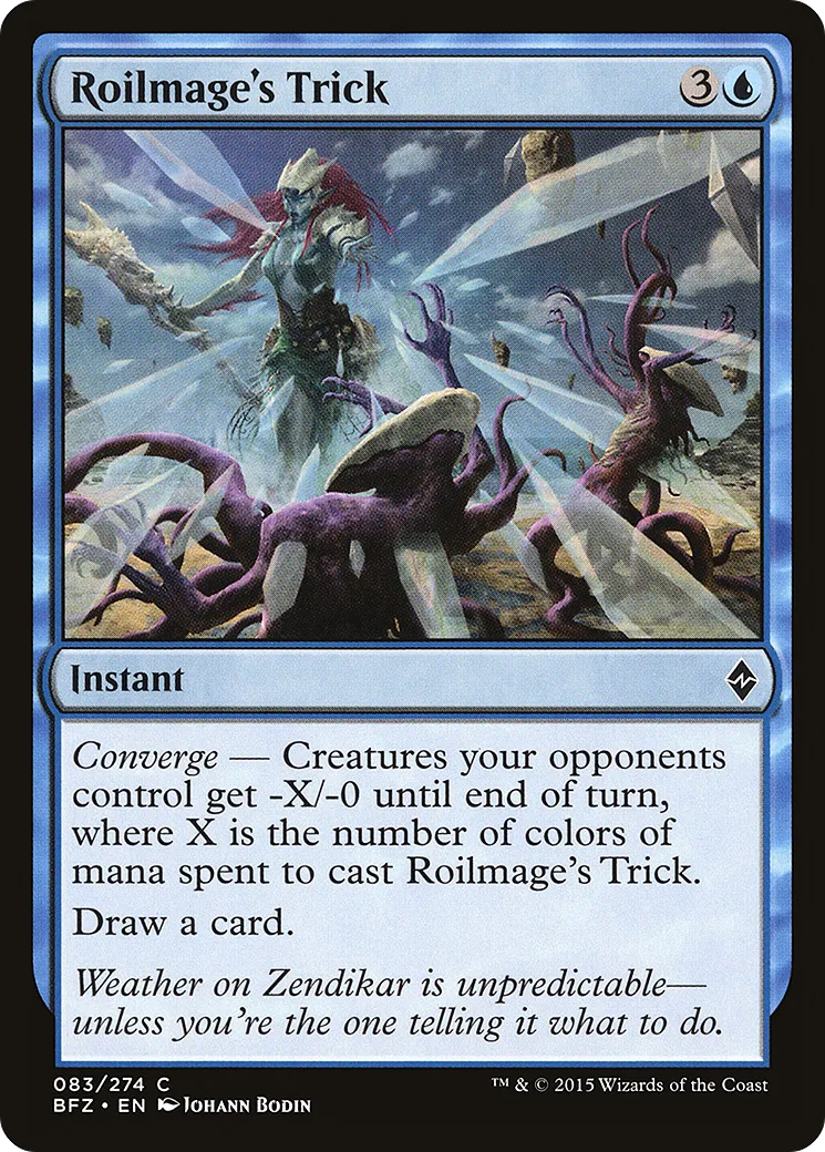 Roilmage's Trick — Battle for Zendikar — Magic: The Gathering