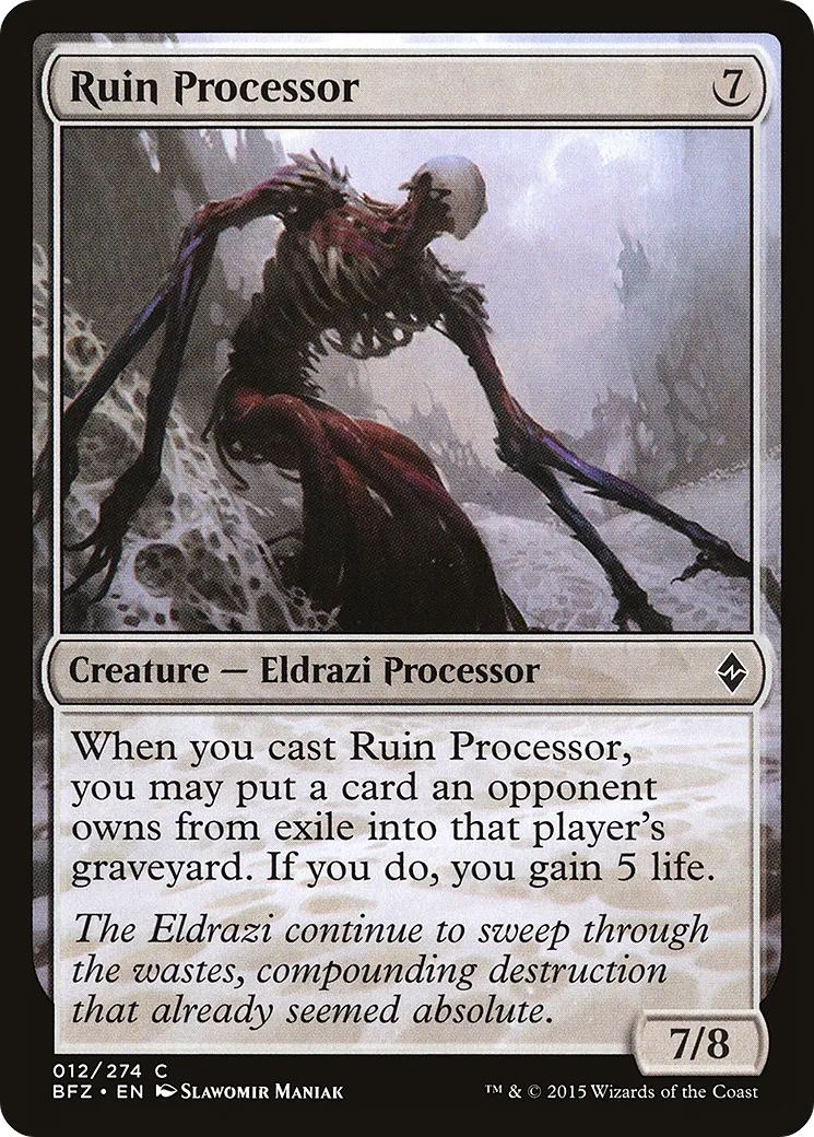 Convertisseur de ruine — Battle for Zendikar — Magic: The Gathering