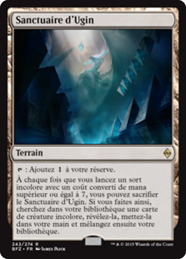 Sanctuaire d'Ugin — Battle for Zendikar — Magic: The Gathering