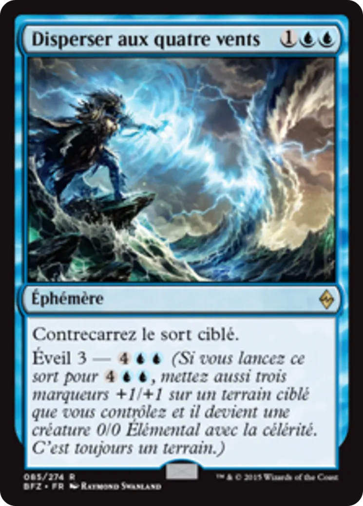 Disperser aux quatre vents — Battle for Zendikar — Magic: The Gathering
