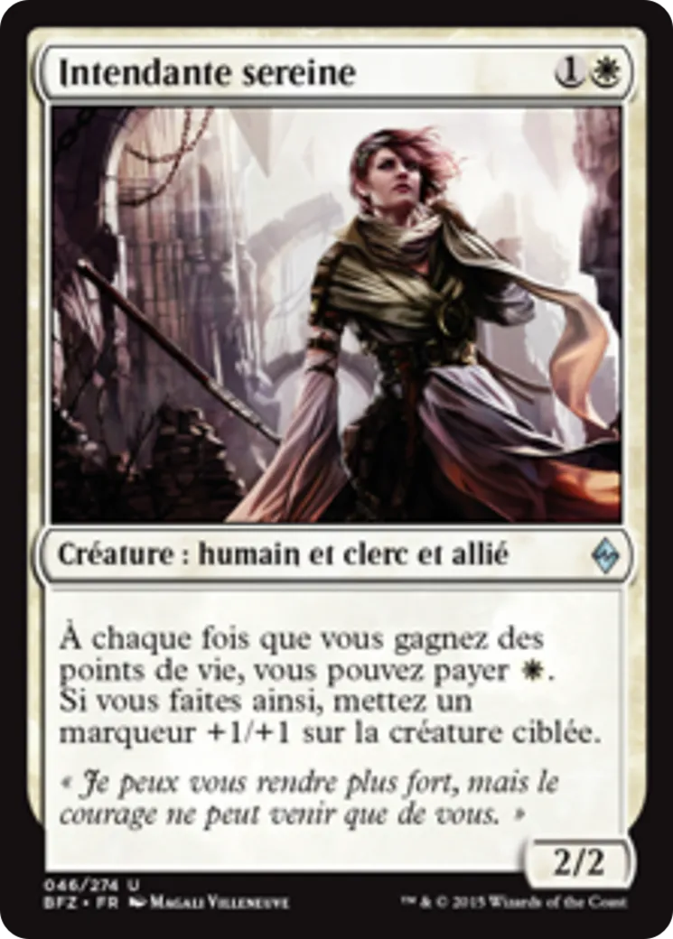 Intendante sereine — Battle for Zendikar — Magic: The Gathering