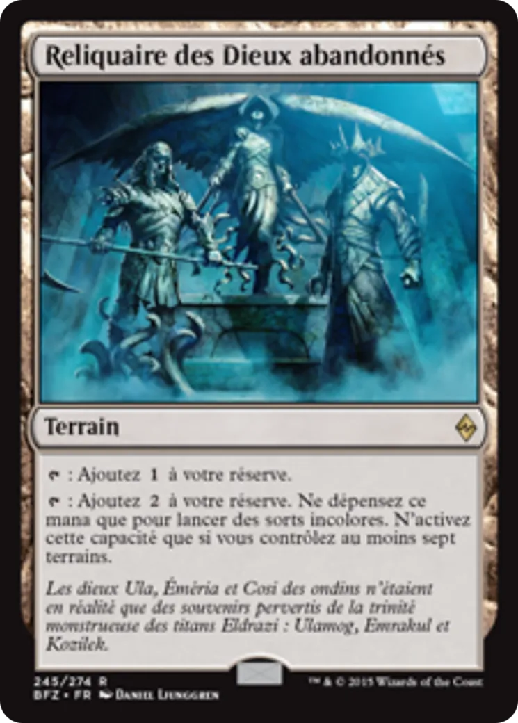 Reliquaire des Dieux abandonnés from Battle for Zendikar - Magic: The Gathering