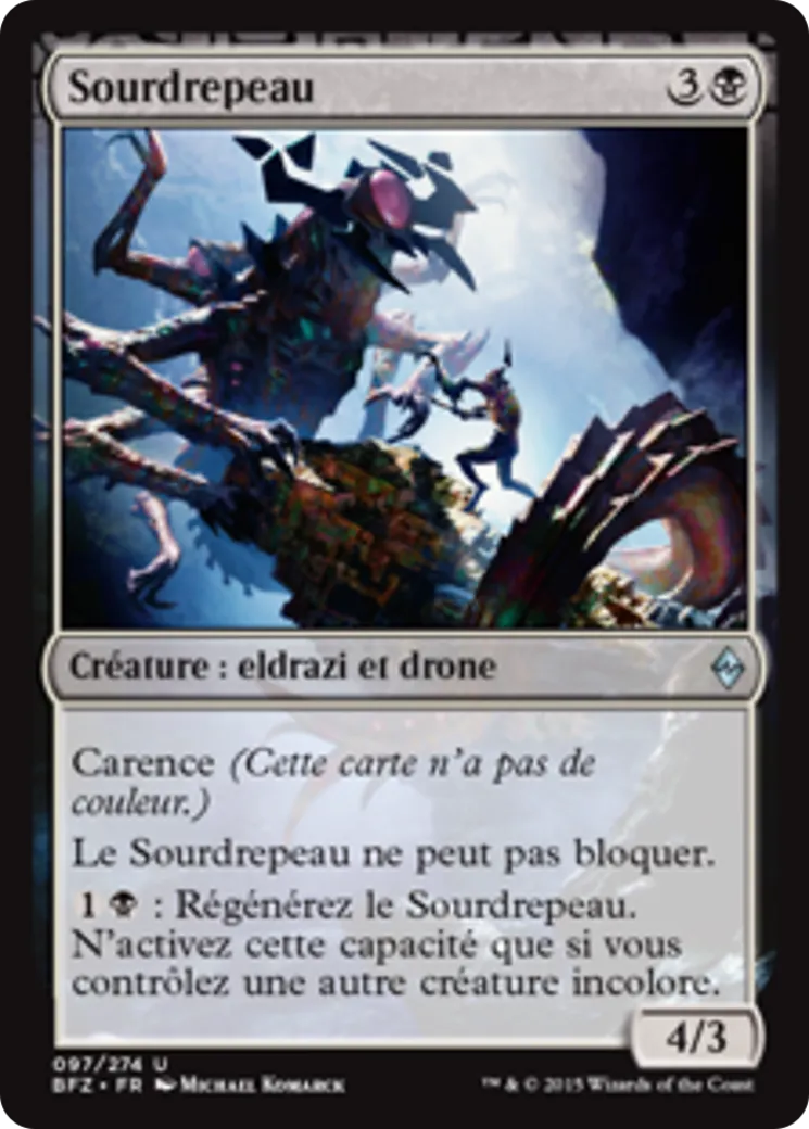 Sourdrepeau — Battle for Zendikar — Magic: The Gathering