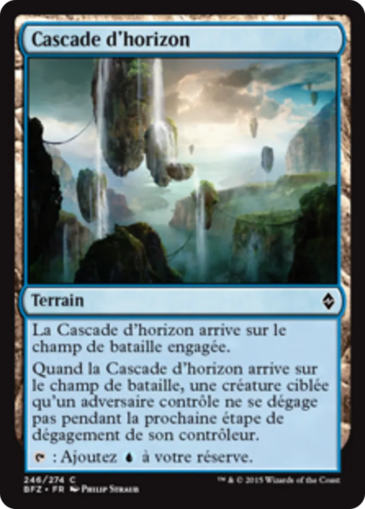 Cascade d'horizon — Battle for Zendikar — Magic: The Gathering