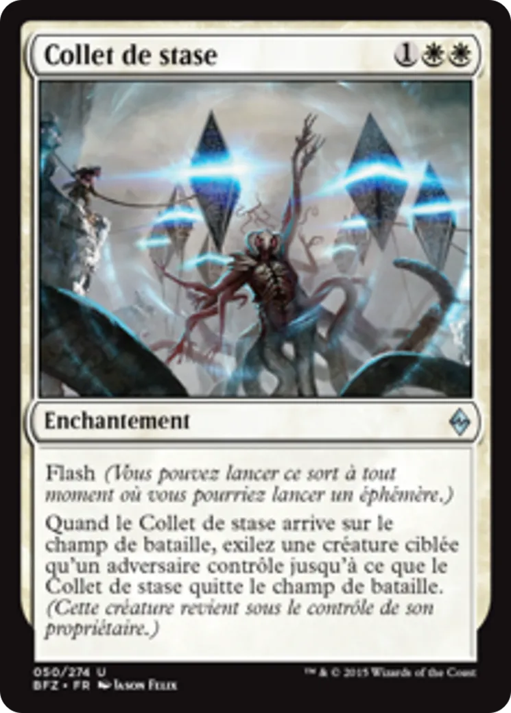 Collet de stase — Battle for Zendikar — Magic: The Gathering