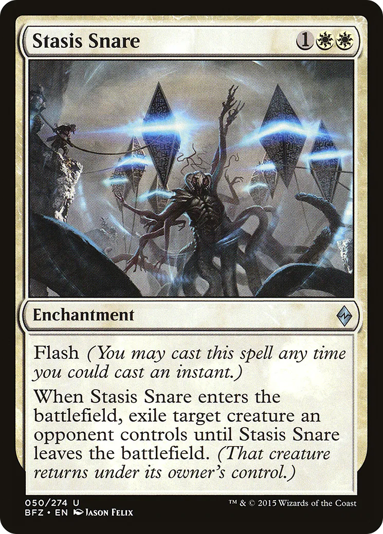 Collet de stase — Battle for Zendikar — Magic: The Gathering