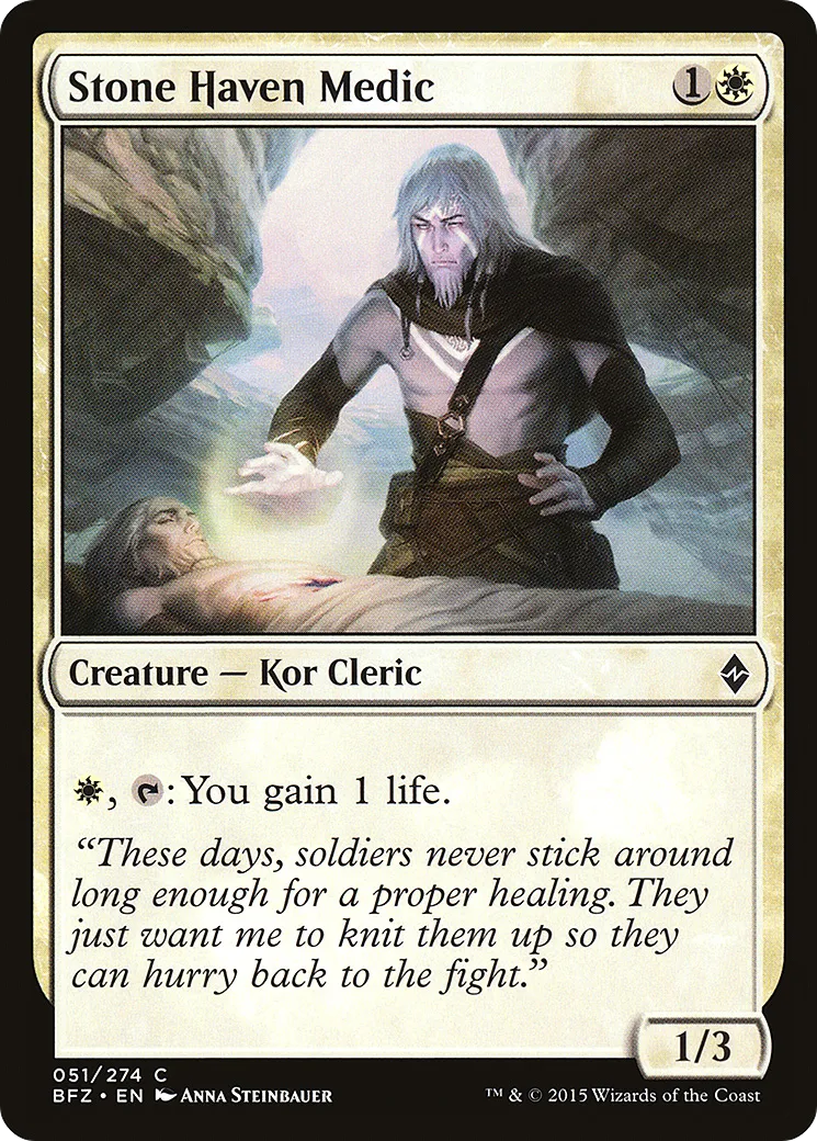 Carabin du Refuge de pierre — Battle for Zendikar — Magic: The Gathering
