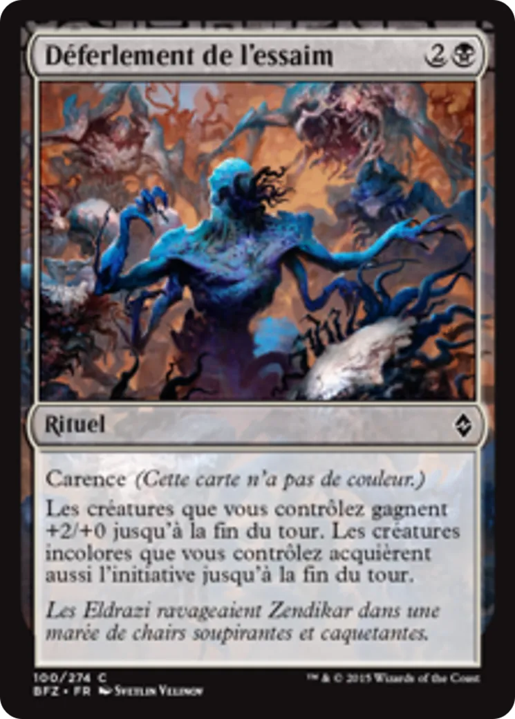 Déferlement de l'essaim — Battle for Zendikar — Magic: The Gathering