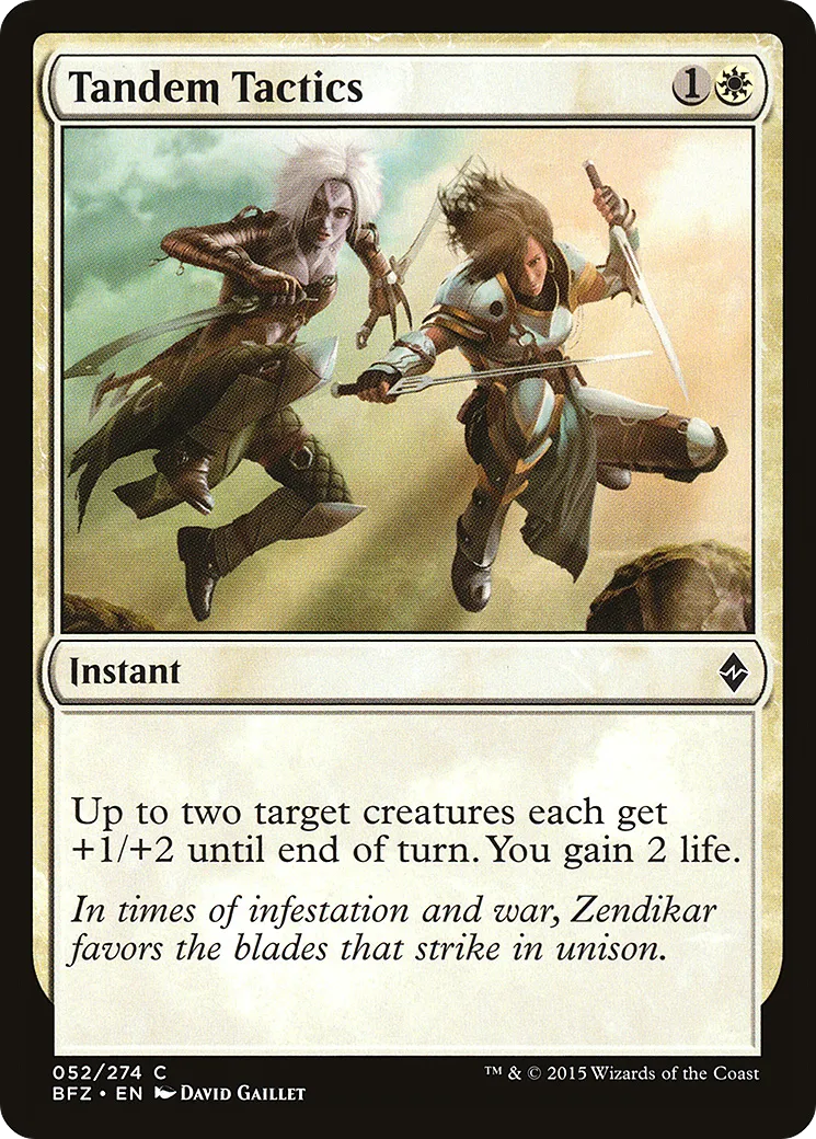 Tandem Tactics — Battle for Zendikar — Magic: The Gathering