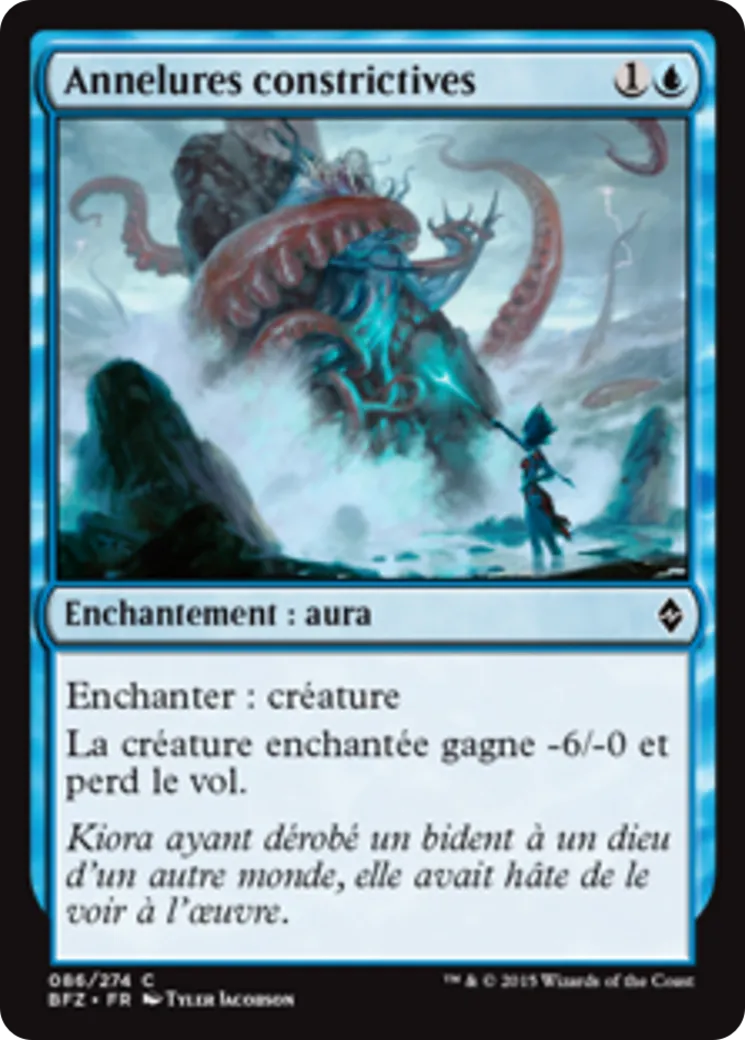 Annelures constrictives — Battle for Zendikar — Magic: The Gathering