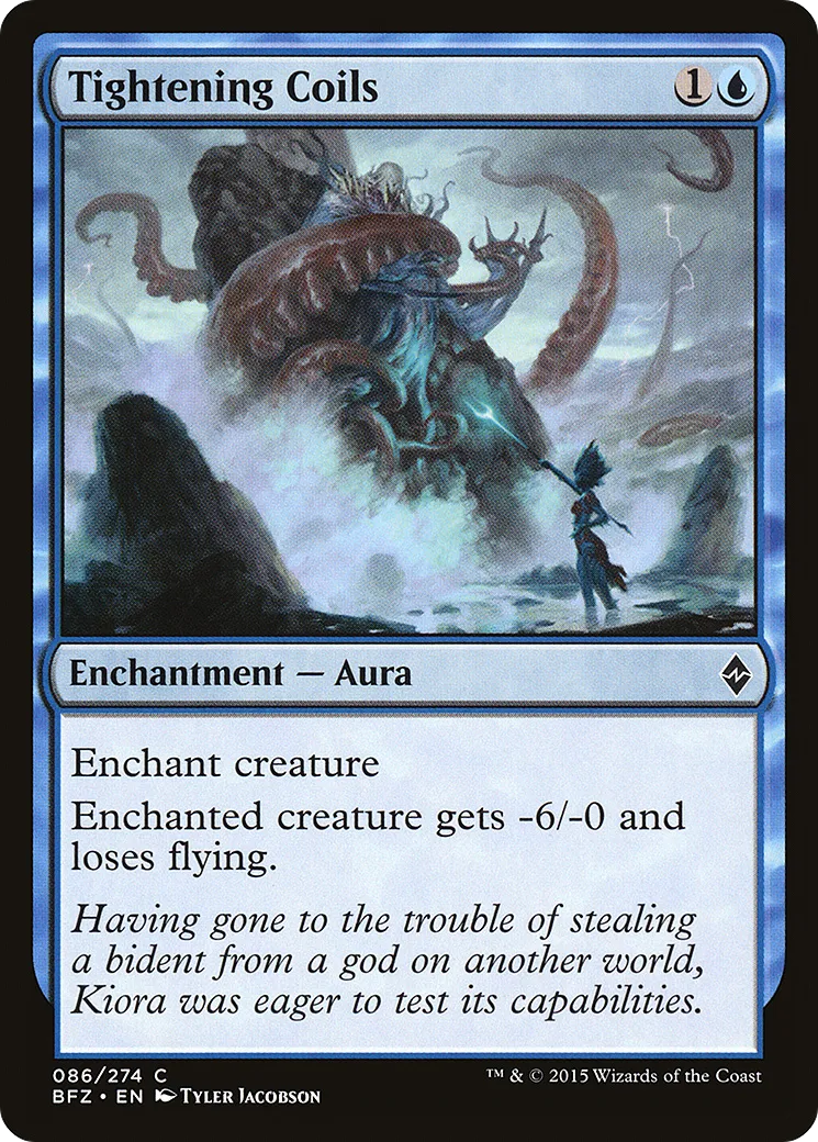 Annelures constrictives — Battle for Zendikar — Magic: The Gathering