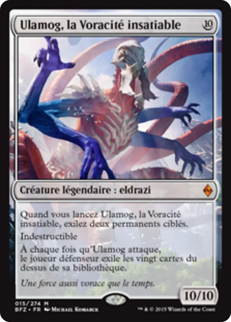 Ulamog, la Voracité insatiable — Battle for Zendikar — Magic: The Gathering