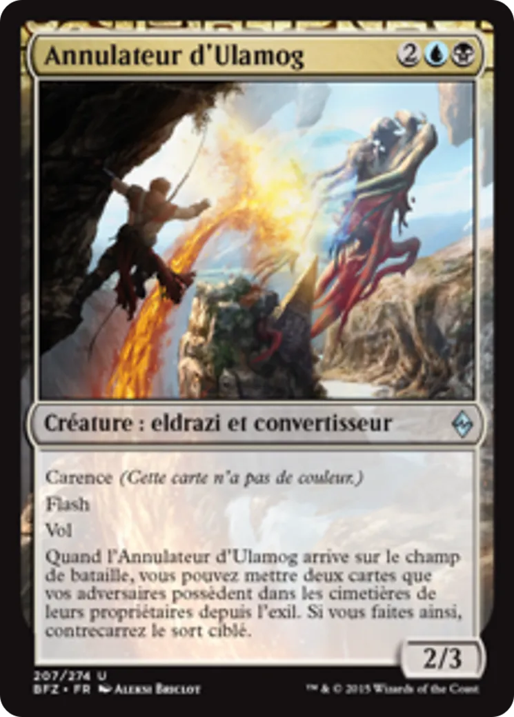 Annulateur d'Ulamog — Battle for Zendikar — Magic: The Gathering