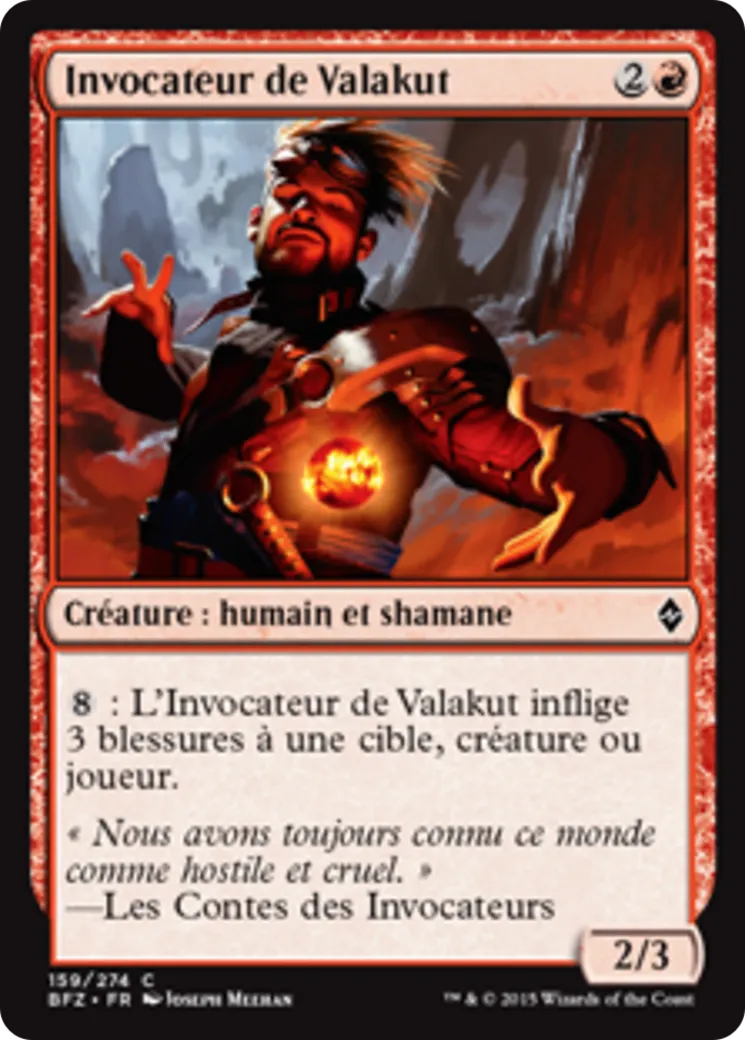Invocateur de Valakut — Battle for Zendikar — Magic: The Gathering