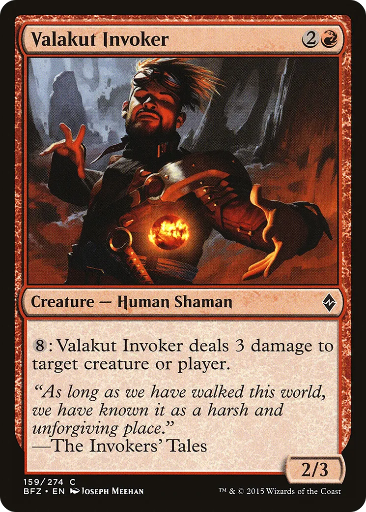Valakut Invoker — Battle for Zendikar — Magic: The Gathering