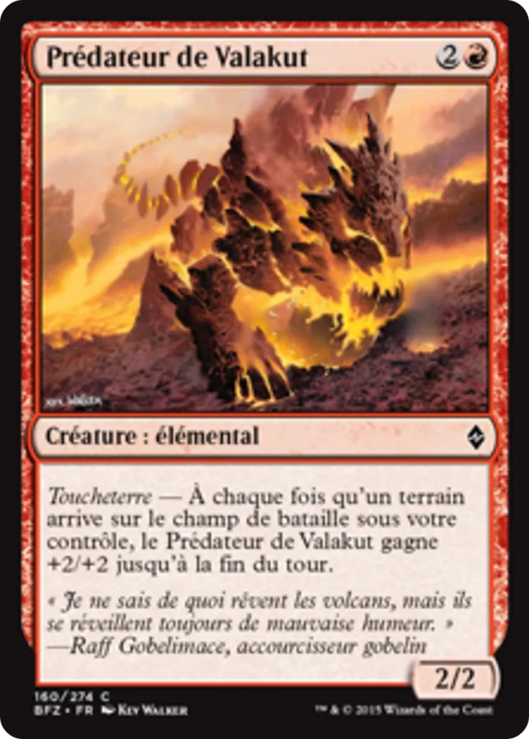 Prédateur de Valakut — Battle for Zendikar — Magic: The Gathering