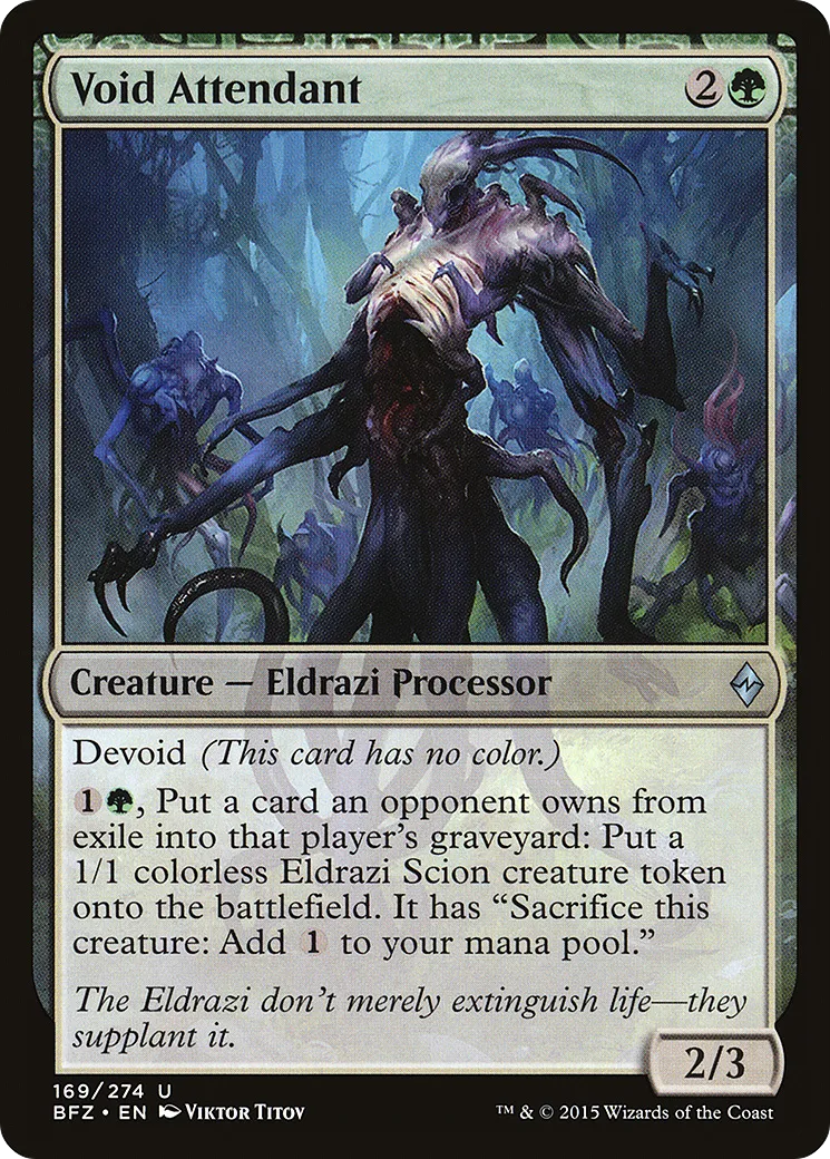 Void Attendant — Battle for Zendikar — Magic: The Gathering