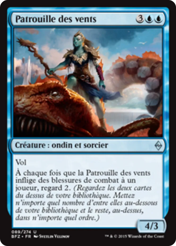 Patrouille des vents — Battle for Zendikar — Magic: The Gathering