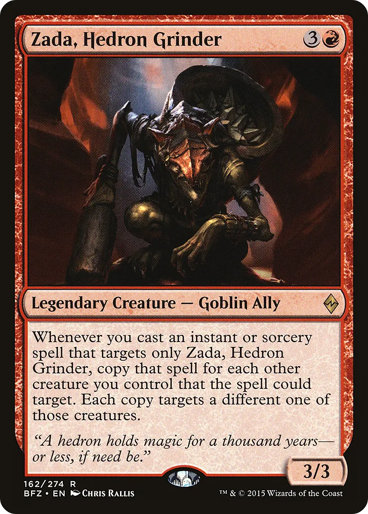 Zada, Hedron Grinder — Battle for Zendikar — Magic: The Gathering