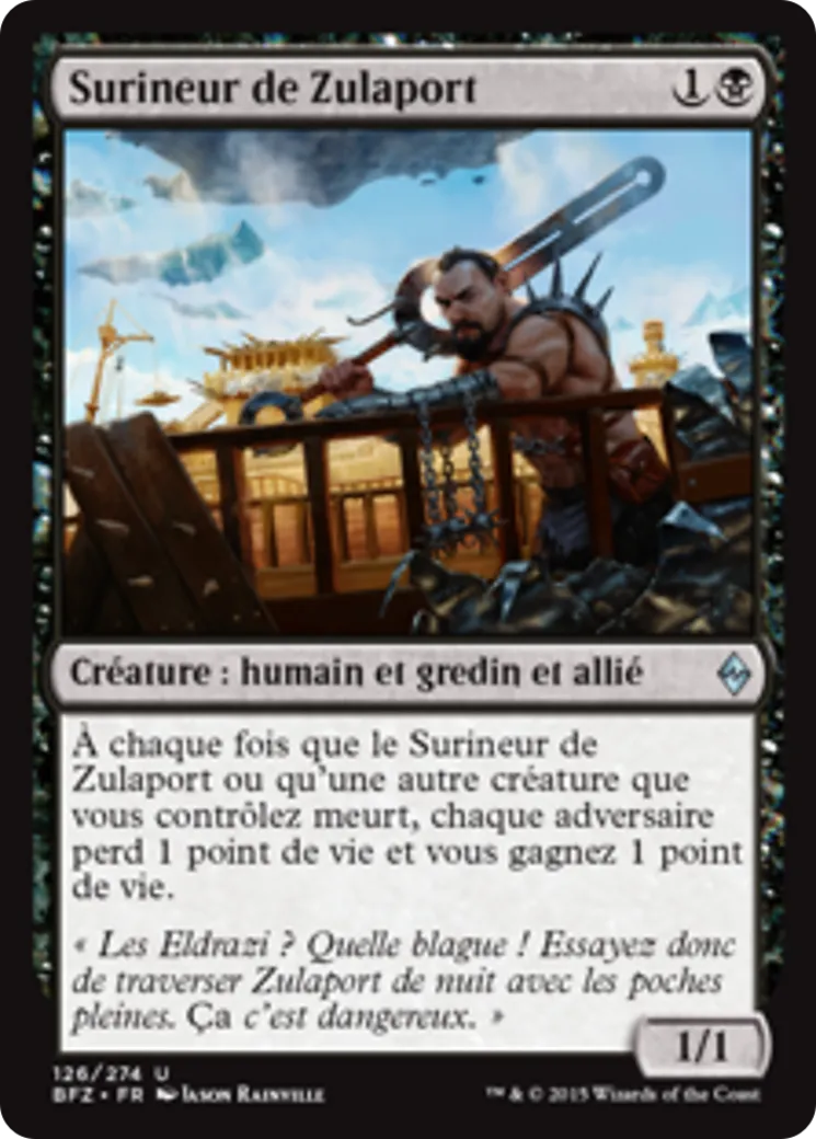 Surineur de Zulaport — Battle for Zendikar — Magic: The Gathering