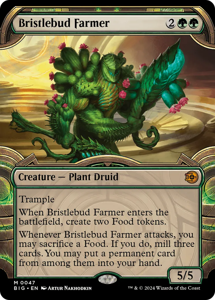 Fermier bourgépine — The Big Score — Magic: The Gathering
