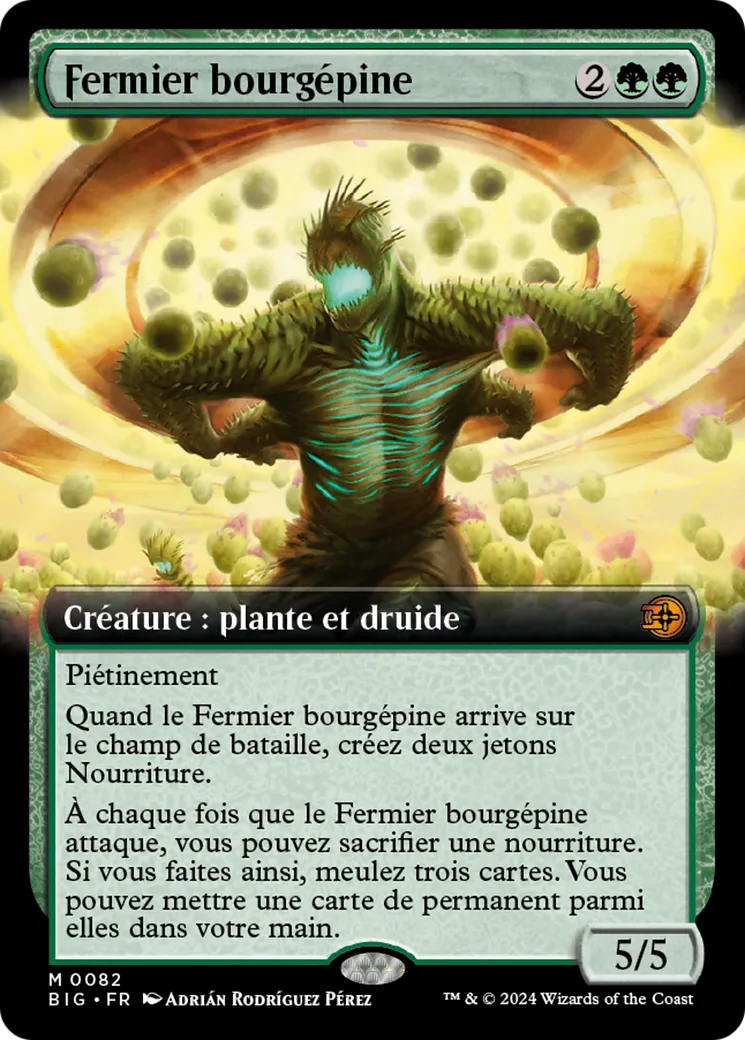 Fermier bourgépine — The Big Score — Magic: The Gathering