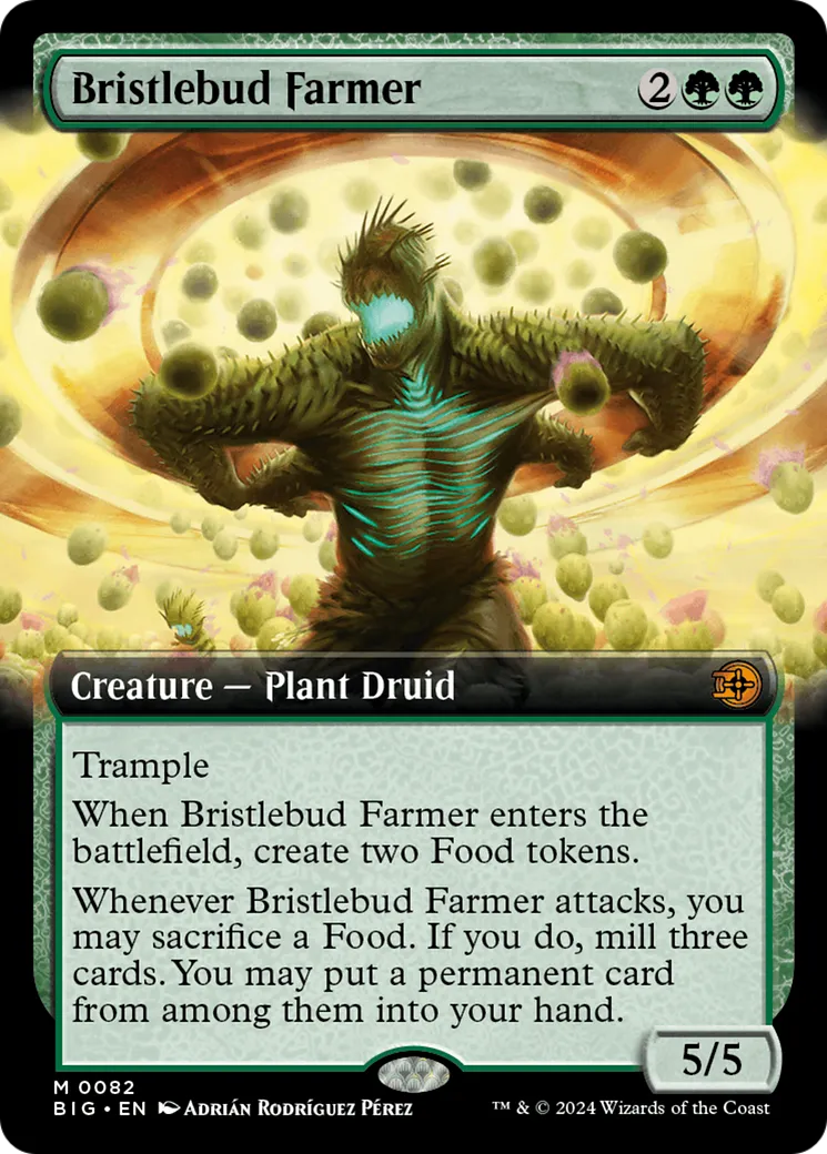 Bristlebud Farmer — The Big Score — Magic: The Gathering