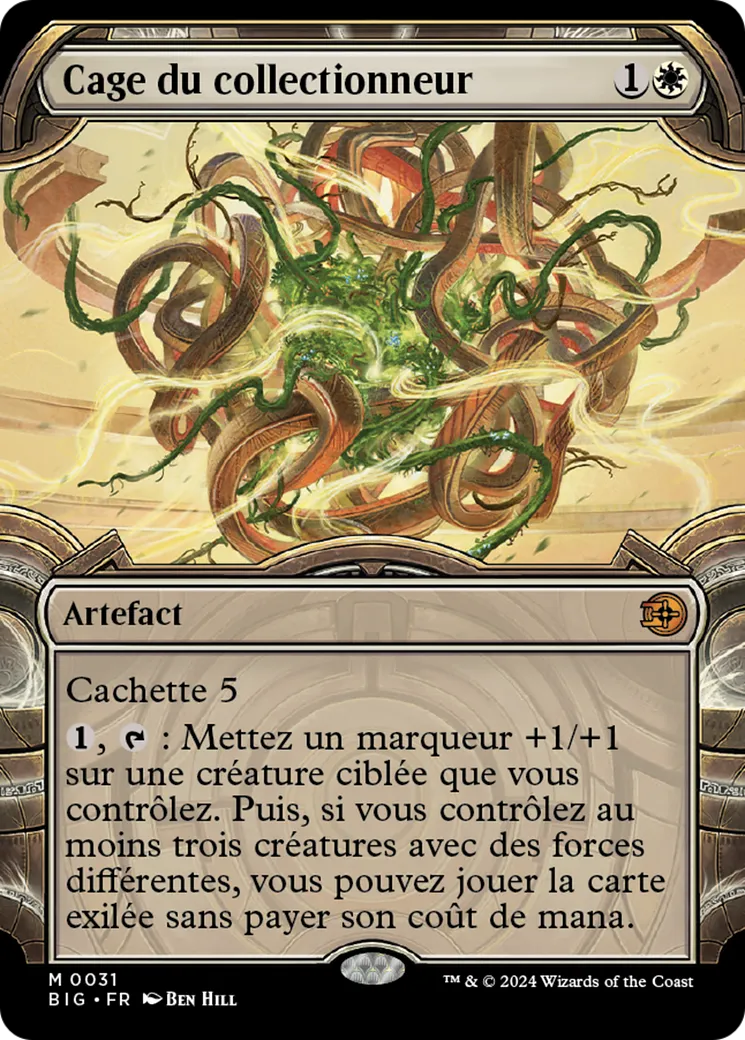 Cage du collectionneur — The Big Score — Magic: The Gathering