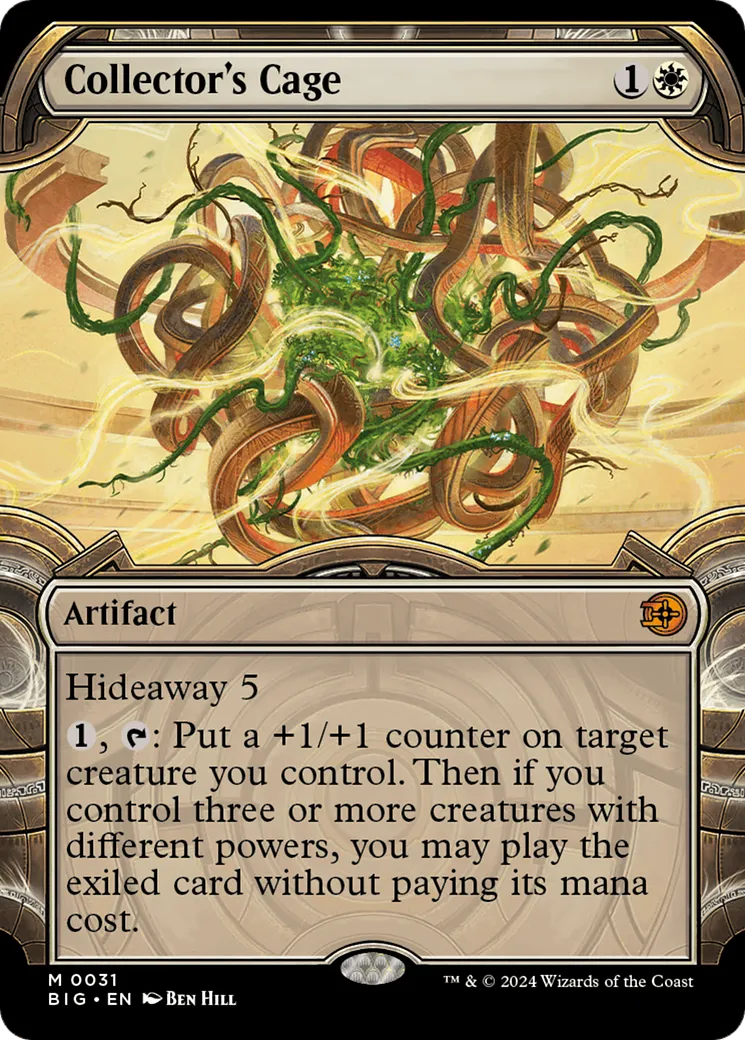 Collector's Cage — The Big Score — Magic: The Gathering