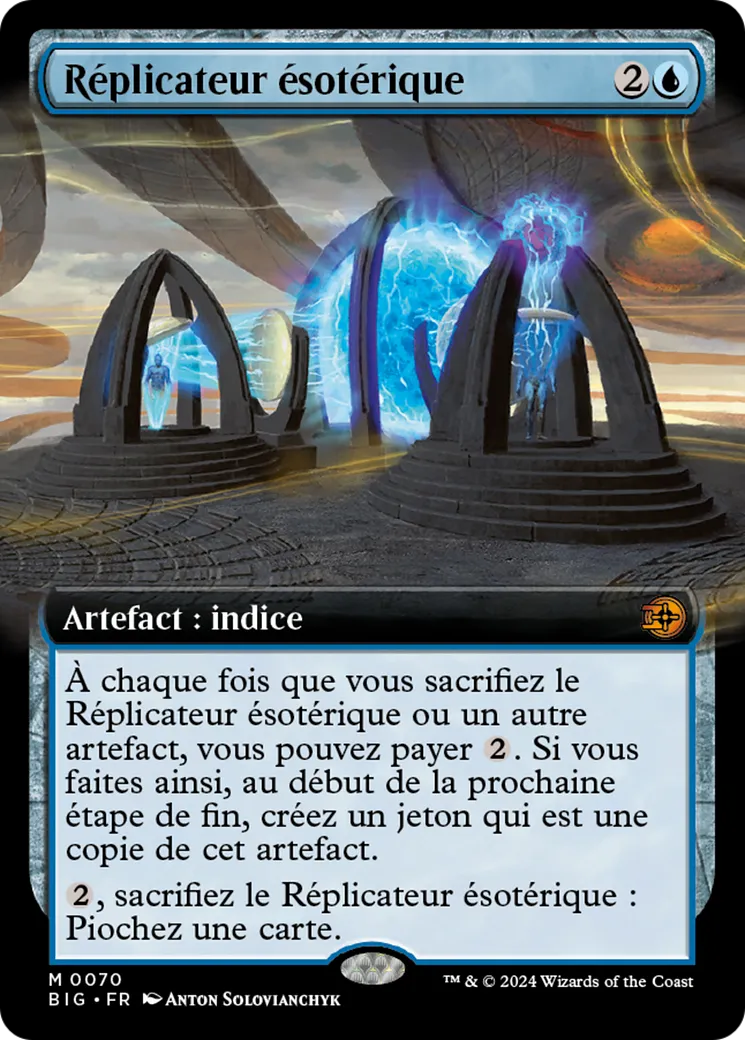 Réplicateur ésotérique — The Big Score — Magic: The Gathering