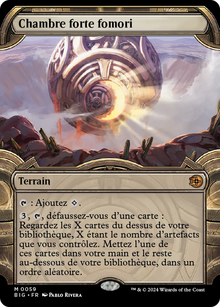 Chambre forte fomori — The Big Score — Magic: The Gathering