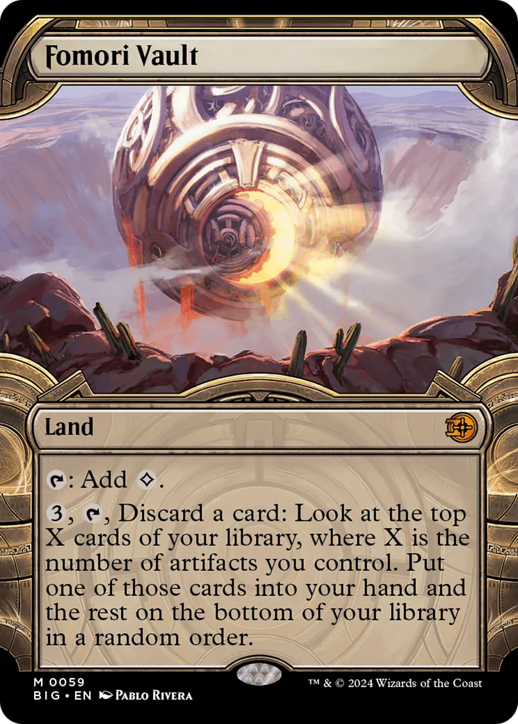 Chambre forte fomori — The Big Score — Magic: The Gathering