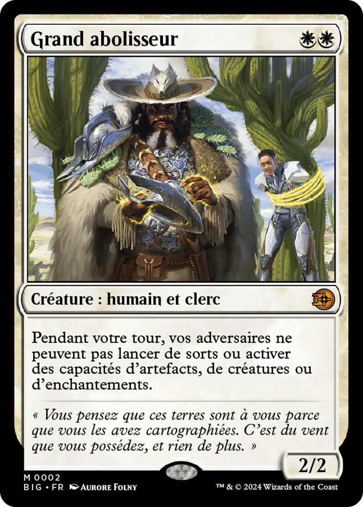Grand abolisseur — The Big Score — Magic: The Gathering
