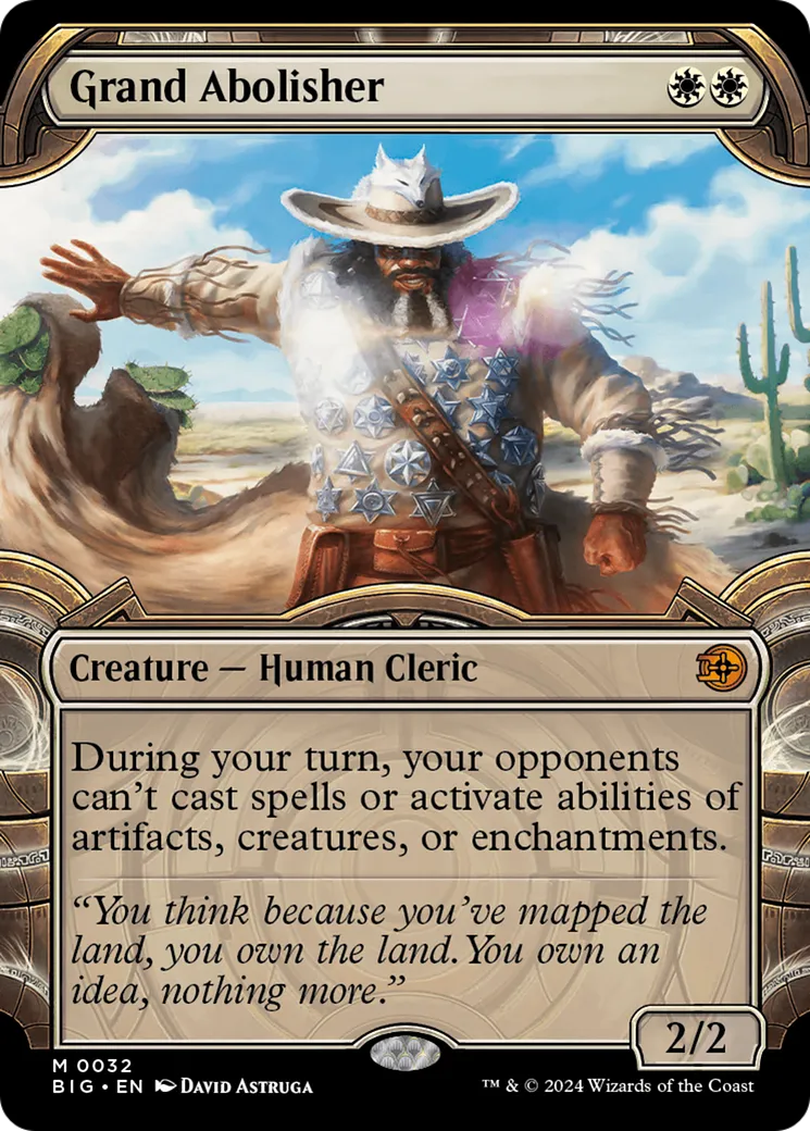 Grand Abolisher — The Big Score — Magic: The Gathering