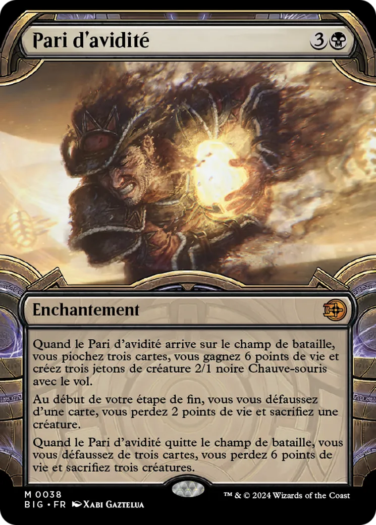 Pari d'avidité — The Big Score — Magic: The Gathering