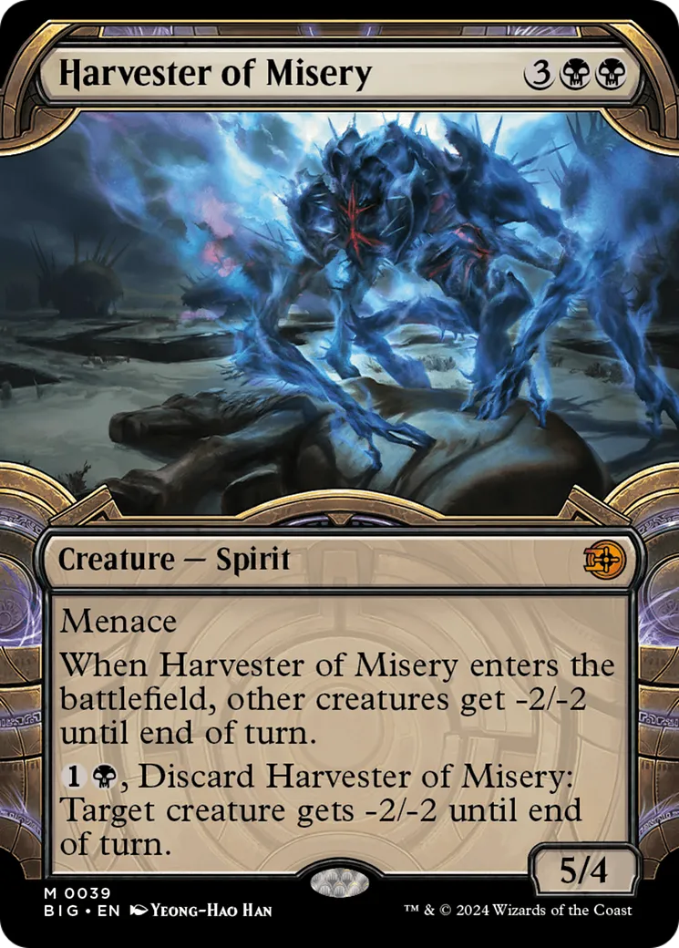 Harvester of Misery — The Big Score — Magic: The Gathering