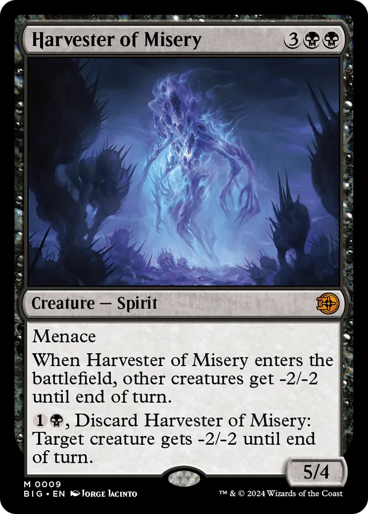 Harvester of Misery — The Big Score — Magic: The Gathering