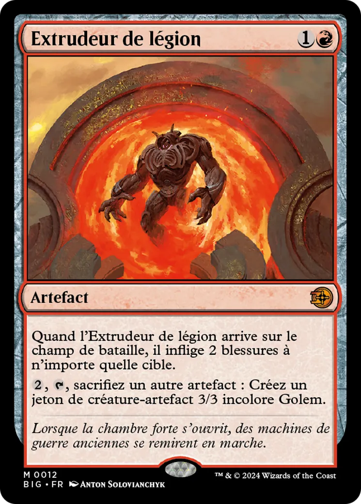 Extrudeur de légion — The Big Score — Magic: The Gathering