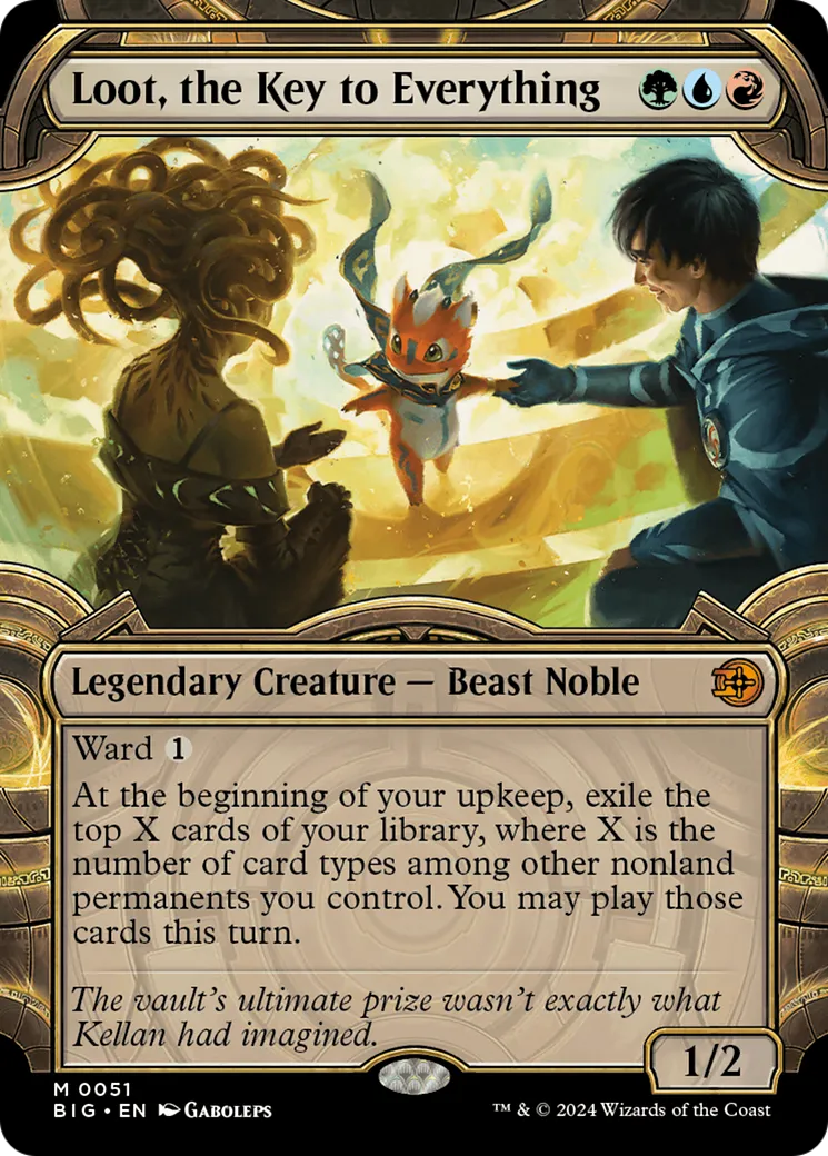 Loot, the Key to Everything — The Big Score — Magic: The Gathering