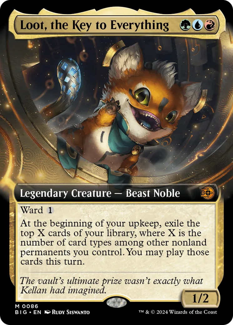 Loot, the Key to Everything — The Big Score — Magic: The Gathering